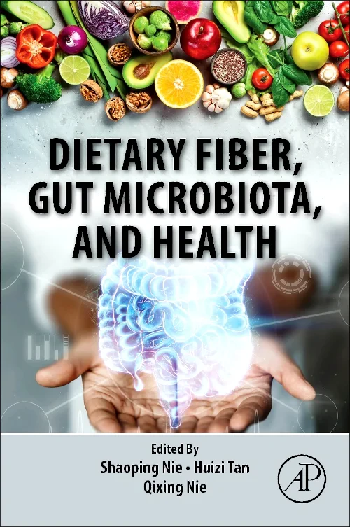 Coperta cărții "Dietary Fiber, Gut Microbiota, and Health" de autor necunoscut