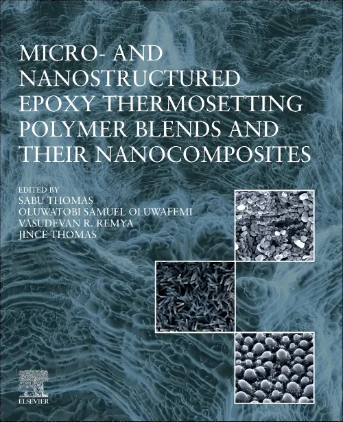 Coperta cărții "Micro- and Nanostructured Epoxy Thermosetting Polymer Blends and their Nanocomposites" de autor necunoscut
