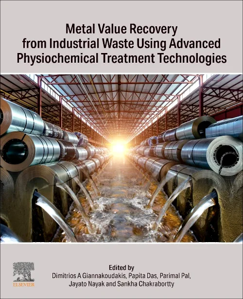 Coperta cărții "Metal Value Recovery from Industrial Waste Using Advanced Physicochemical Treatment Technologies" de autor necunoscut
