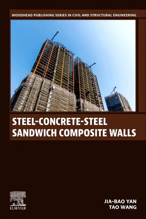 Coperta cărții "Steel-Concrete-Steel Sandwich Composite Walls" de autor necunoscut