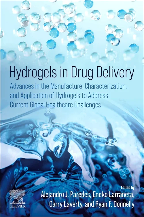 Coperta cărții "Hydrogels in Drug Delivery" de autor necunoscut