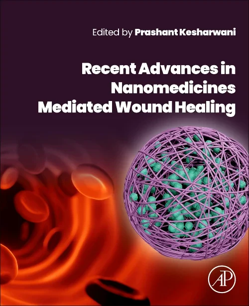 Coperta cărții "Recent Advances in Nanomedicines Mediated Wound Healing" de autor necunoscut