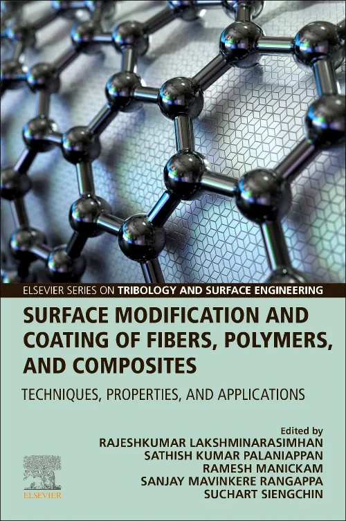Coperta cărții "Surface Modification and Coating of Fibers, Polymers, and Composites" de autor necunoscut
