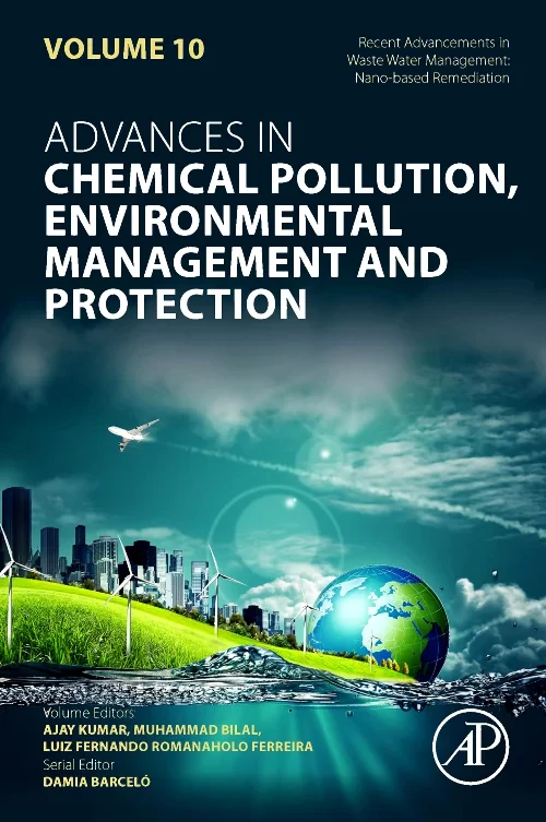 Coperta cărții "Recent Advancements In Waste Water Management: Nano-based Remediation" de autor necunoscut