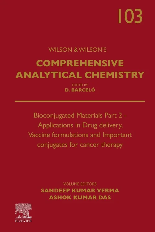 Coperta cărții "Bioconjugated Materials Part 2 - Applications in Drug delivery, Vaccine formulations and Important conjugates for cancer therapy" de autor necunoscut