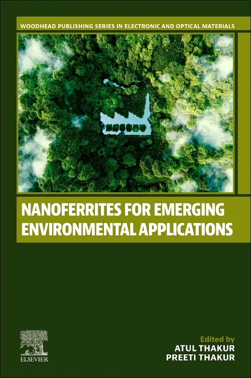 Coperta cărții "Nanoferrites for Emerging Environmental Applications" de autor necunoscut