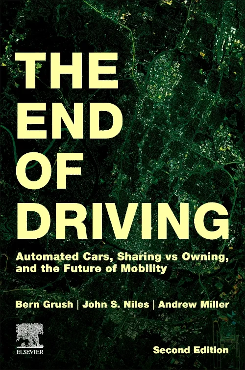 Coperta cărții "The End of Driving" de autor necunoscut