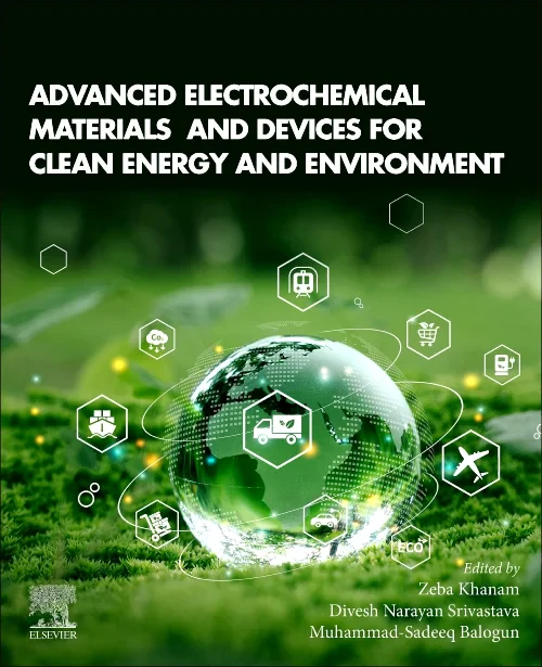 Coperta cărții "Advanced Electrochemical Materials and Devices for Clean Energy and Environment" de autor necunoscut