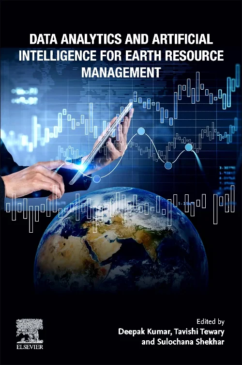Coperta cărții "Data Analytics and Artificial Intelligence for Earth Resource Management" de autor necunoscut
