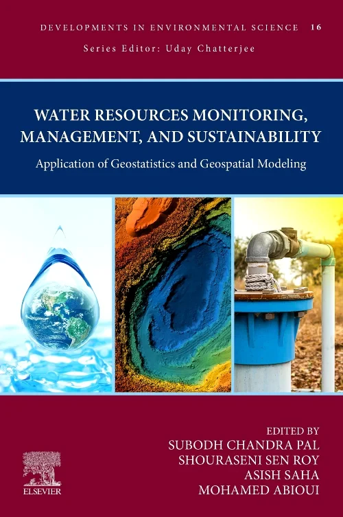 Coperta cărții "Water Resources Monitoring, Management, and Sustainability" de autor necunoscut