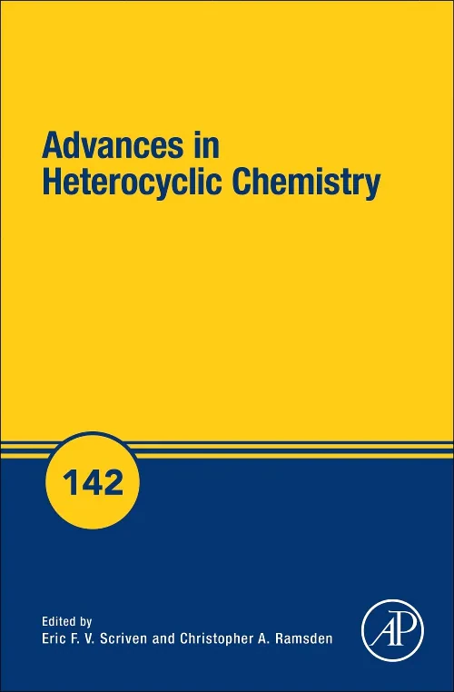 Coperta cărții "Advances in Heterocyclic Chemistry" de autor necunoscut