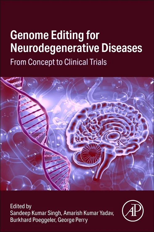 Coperta cărții "Genome Editing for Neurodegenerative Diseases" de autor necunoscut