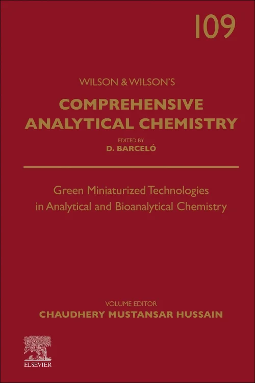 Coperta cărții "Green Miniaturized Technologies in Analytical and Bioanalytical Chemistry" de autor necunoscut