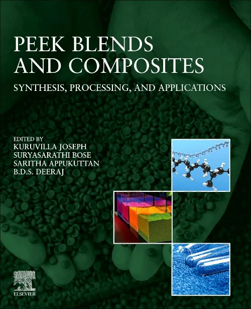 Coperta cărții "PEEK Blends and Composites" de autor necunoscut