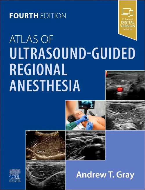 Coperta cărții "Atlas of Ultrasound-Guided Regional Anesthesia" de autor necunoscut