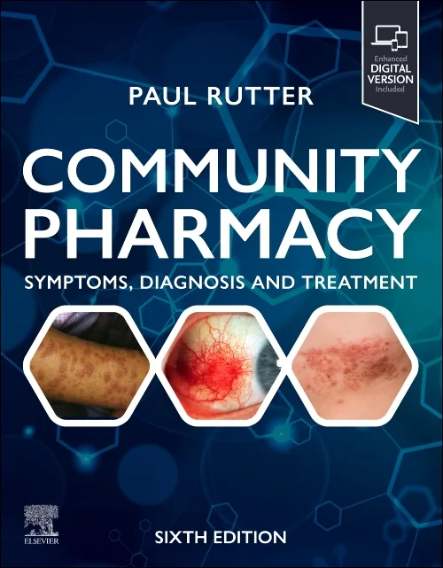 Coperta cărții "Community Pharmacy: Symptoms, Diagnosis and Treatment" de autor necunoscut