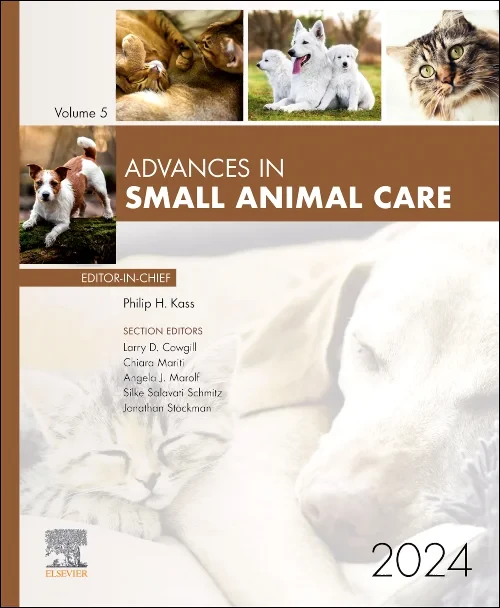 Coperta cărții "Advances in Small Animal Care, 2024" de autor necunoscut
