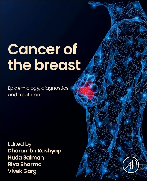 Coperta cărții "Cancer of the Breast" de autor necunoscut