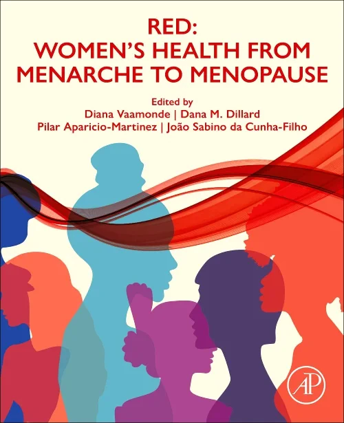 Coperta cărții "RED: Women&#039;s Health From Menarche to Menopause" de autor necunoscut
