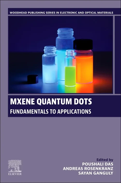 Coperta cărții "MXene Quantum Dots" de autor necunoscut