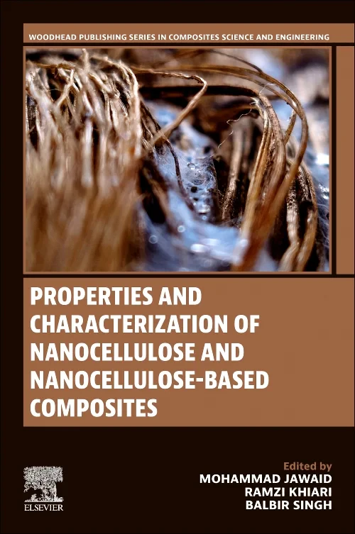 Coperta cărții "Properties and Characterization of Nanocellulose and Nanocellulose-Based Composites" de autor necunoscut