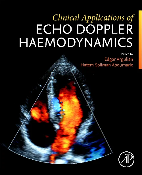 Coperta cărții "Clinical Applications of Echo Doppler Haemodynamics" de autor necunoscut