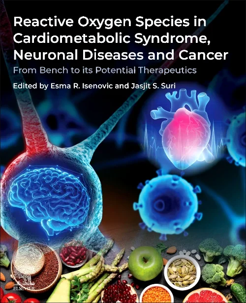Coperta cărții "Reactive Oxygen Species in Cardiometabolic Syndrome, Neuronal Diseases and Cancer" de autor necunoscut