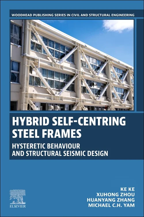 Coperta cărții "Hybrid Self-Centring Steel Frames" de autor necunoscut