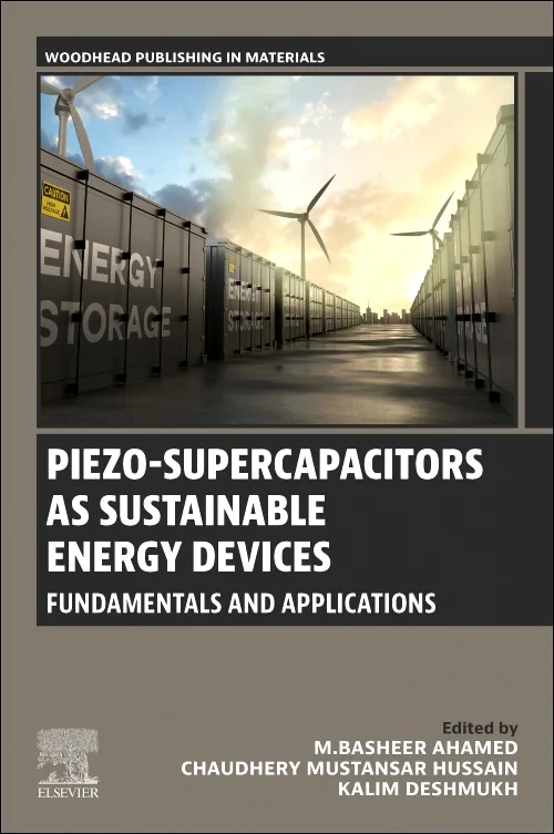 Coperta cărții "Piezo-Supercapacitors as Sustainable Energy Devices" de autor necunoscut
