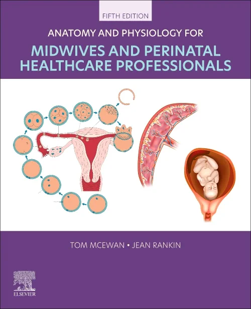 Coperta cărții "Anatomy and Physiology for Midwives and Perinatal Healthcare Professionals" de autor necunoscut