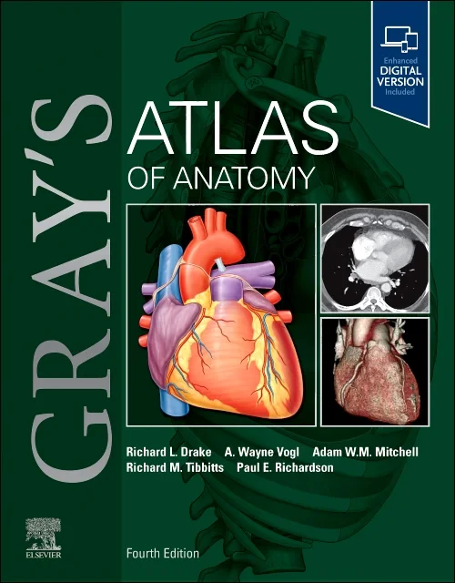 Coperta cărții "Gray&#039;s Atlas of Anatomy" de autor necunoscut