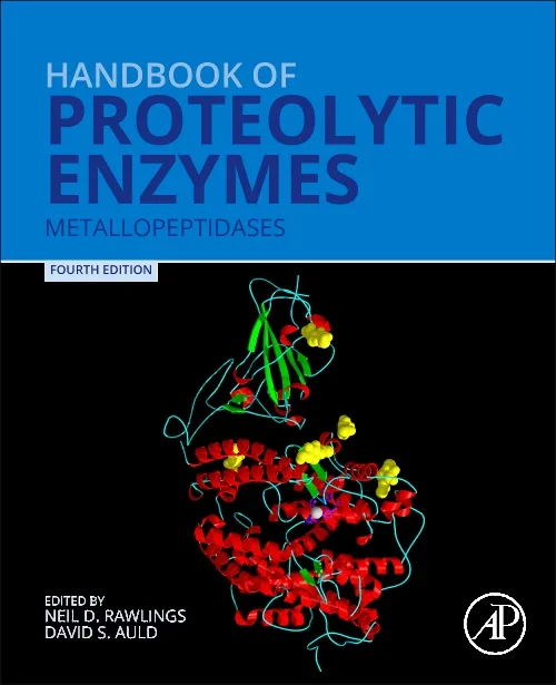 Coperta cărții "Handbook of Proteolytic Enzymes" de autor necunoscut