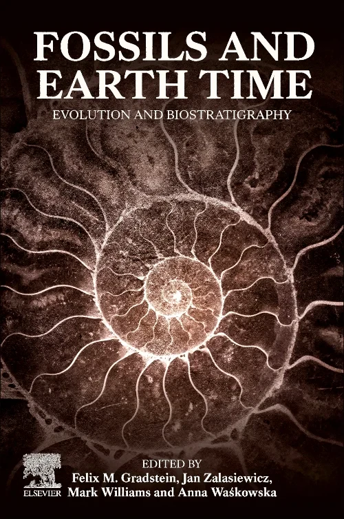 Coperta cărții "Fossils and Earth Time" de autor necunoscut