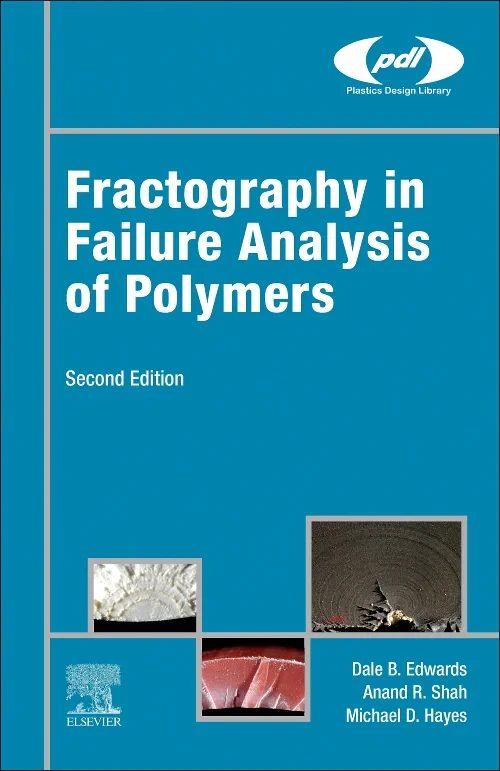 Coperta cărții "Fractography in Failure Analysis of Polymers" de autor necunoscut