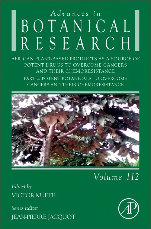 Coperta cărții "African Plant-Based Products as a Source of Potent Drugs to Overcome Cancers and their Chemoresistance" de autor necunoscut