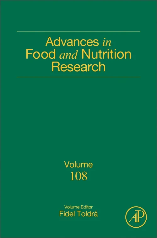 Coperta cărții "Advances in Food and Nutrition Research" de autor necunoscut