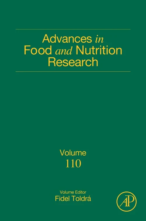 Coperta cărții "Advances in Food and Nutrition Research" de autor necunoscut