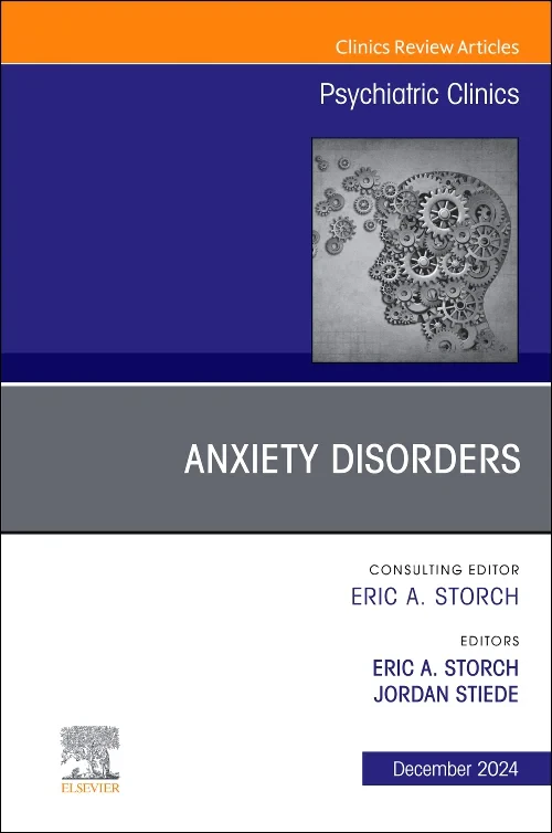 Coperta cărții "Anxiety Disorders, An Issue of Psychiatric Clinics of North America" de autor necunoscut