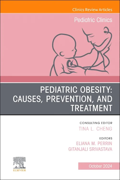 Coperta cărții "Pediatric Obesity: Causes, Prevention, and Treatment, An Issue of Pediatric Clinics of North America" de autor necunoscut