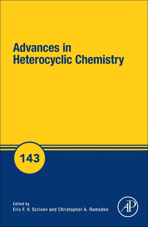 Coperta cărții "Advances in Heterocyclic Chemistry" de autor necunoscut