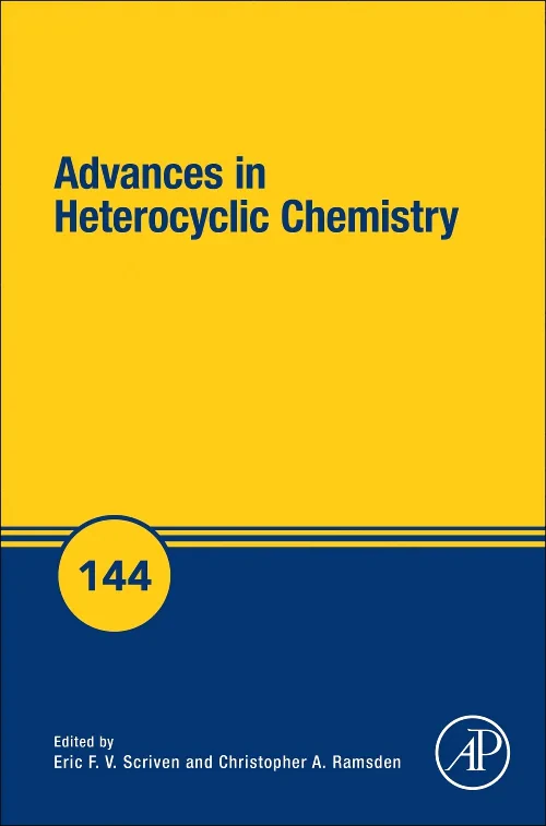Coperta cărții "Advances in Heterocyclic Chemistry" de autor necunoscut