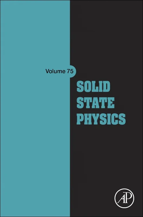 Coperta cărții "Solid State Physics" de autor necunoscut