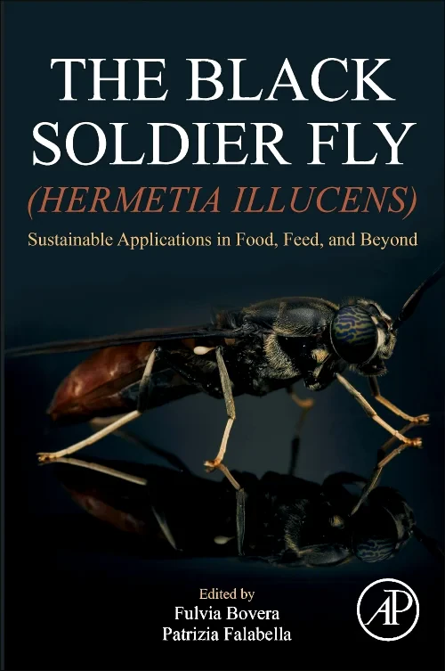 Coperta cărții "The Black Soldier Fly (Hermetia illucens)" de autor necunoscut