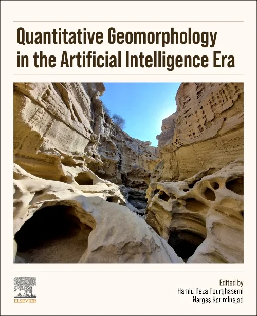 Coperta cărții "Quantitative Geomorphology in the Artificial intelligence Era" de autor necunoscut
