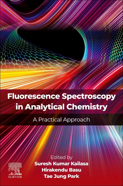 Coperta cărții "Fluorescence Spectroscopy in Analytical Chemistry" de autor necunoscut