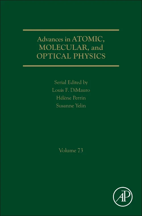 Coperta cărții "Advances in Atomic, Molecular, and Optical Physics" de autor necunoscut