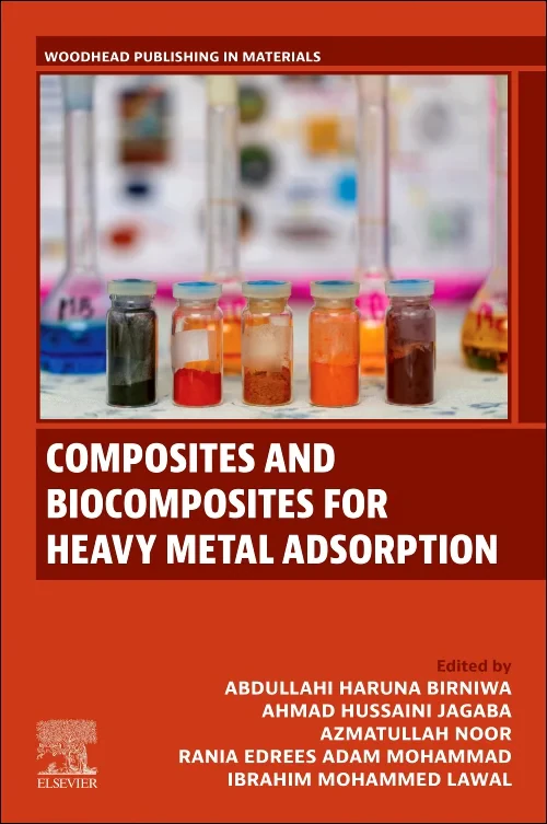 Coperta cărții "Composites and Biocomposites for Heavy Metal Adsorption" de autor necunoscut