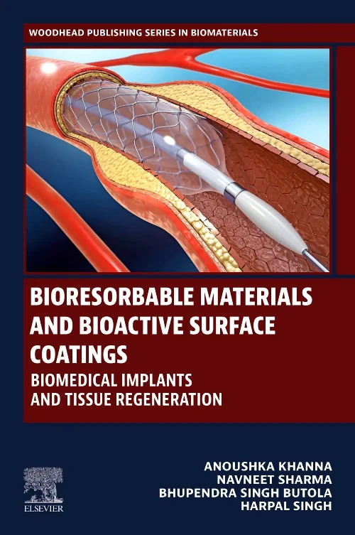 Coperta cărții "Bioresorbable Materials and Bioactive Surface Coatings" de autor necunoscut