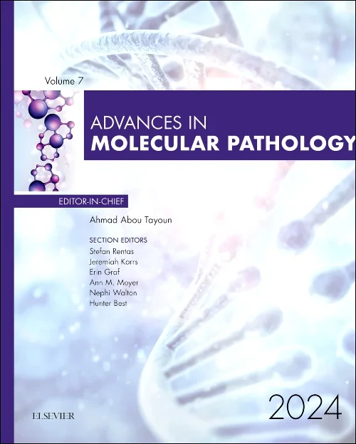 Coperta cărții "Advances in Molecular Pathology, 2024" de autor necunoscut