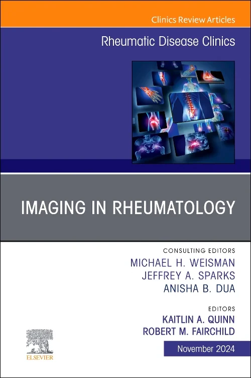 Coperta cărții "Imaging in Rheumatology, An Issue of Rheumatic Disease Clinics of North America" de autor necunoscut